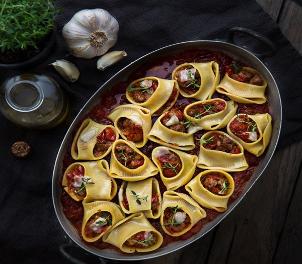 lumaconi relleno